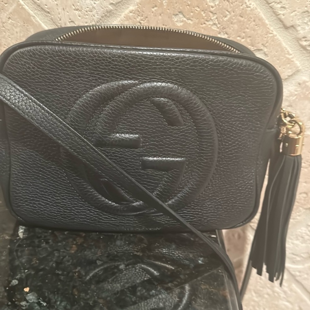 Gucci disco camera bag